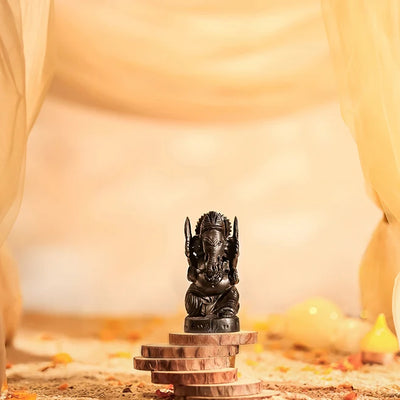 Panchamukhi Hanuman Karungali Idol