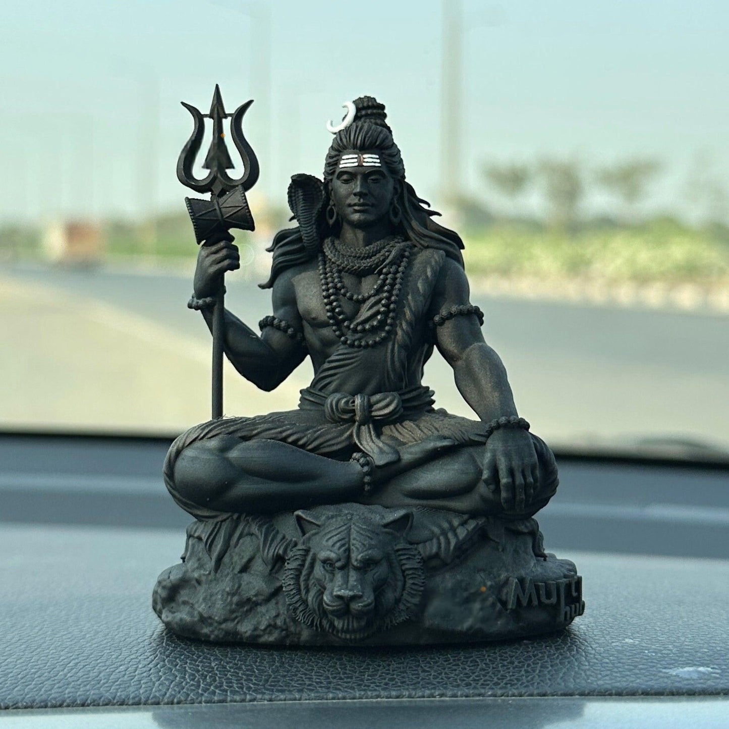 Bholenath Shiva Idol for Car Dashboard