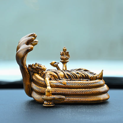 Shree Padmanabhaswamy Car Dashboard