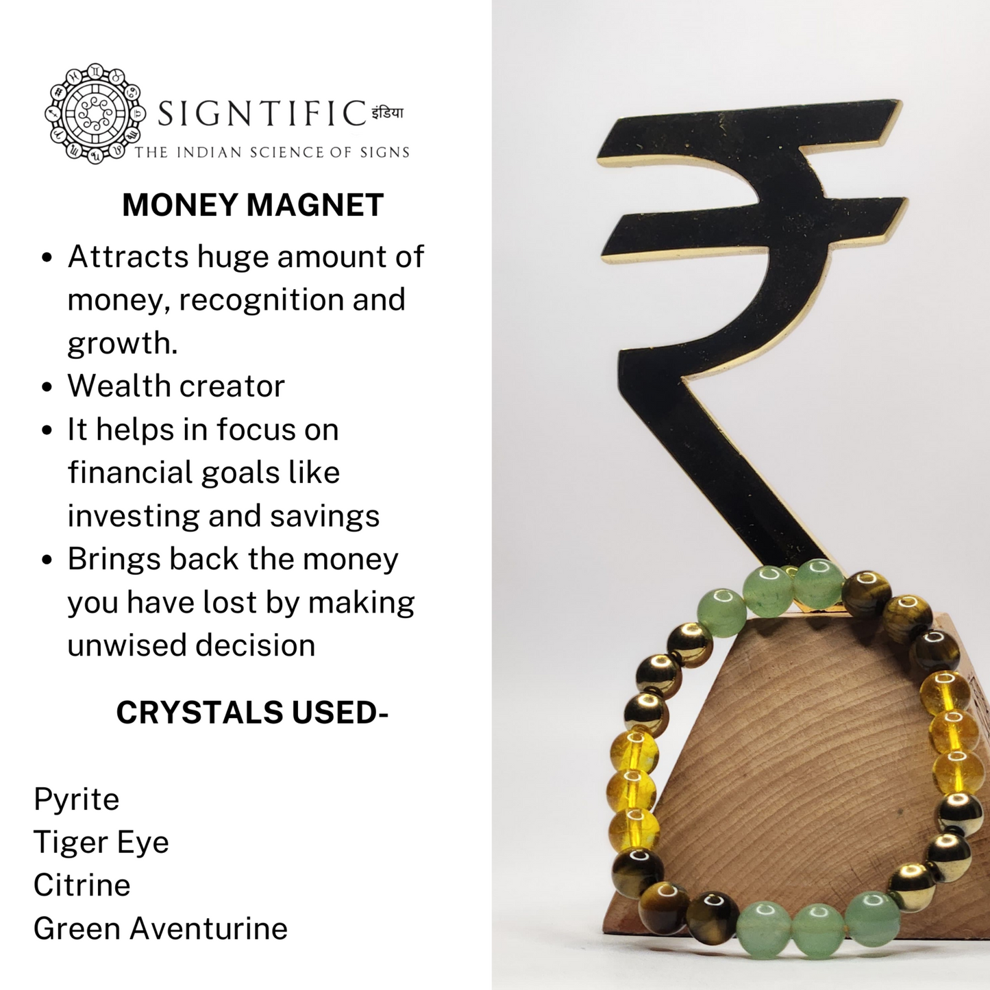 THE SIGNTIFIC MONEY MAGNET BRACELET