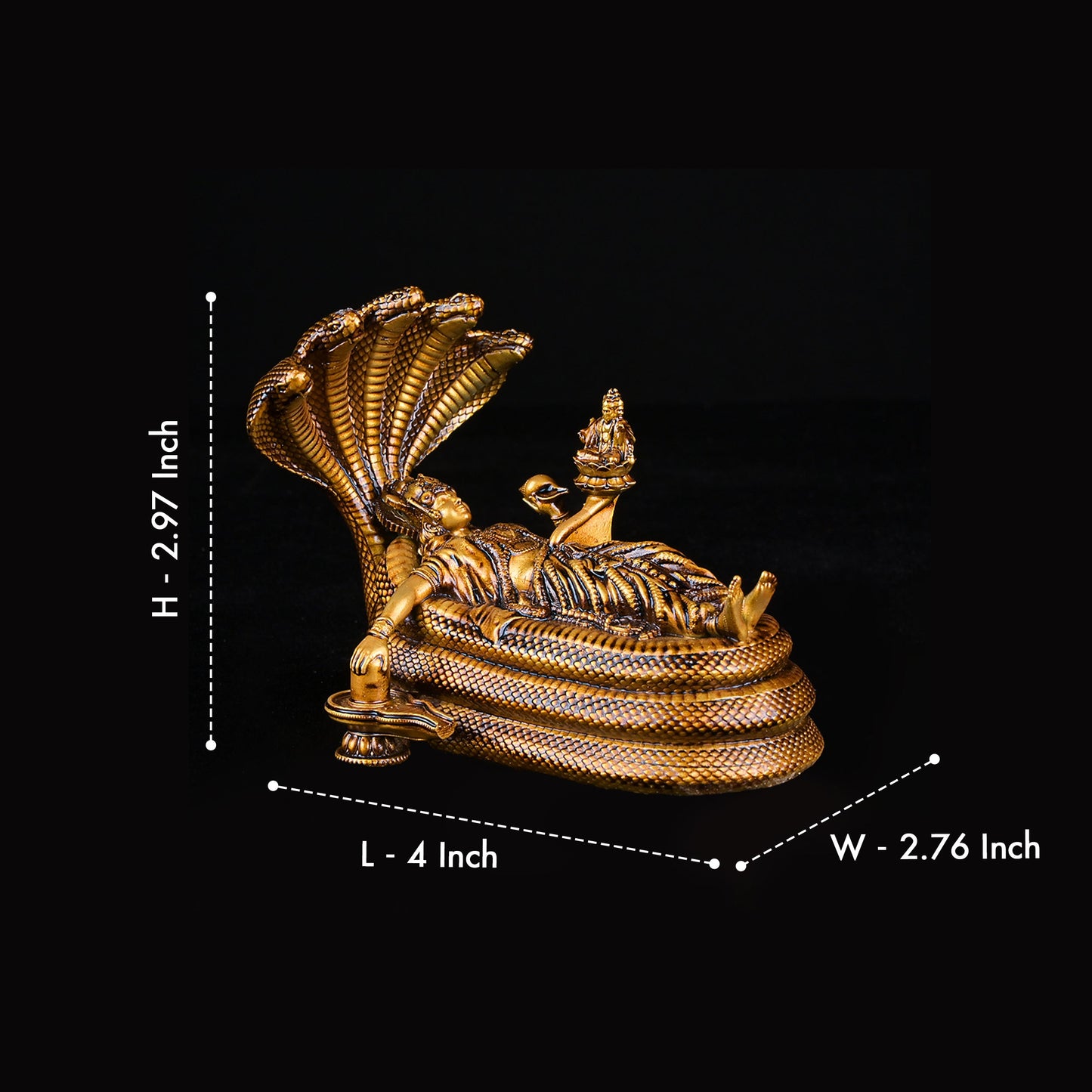 Shree Padmanabhaswamy Car Dashboard