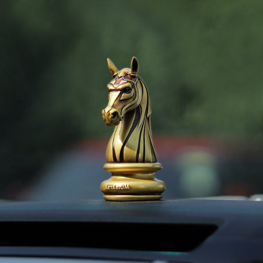 Knight Horse Chess Piece Car Dashboard