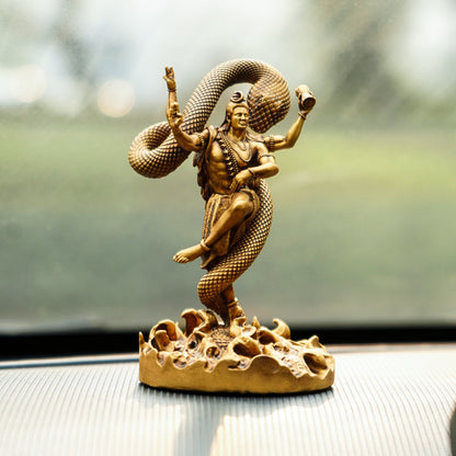 Mystical Lord Shiva Car Dashboard