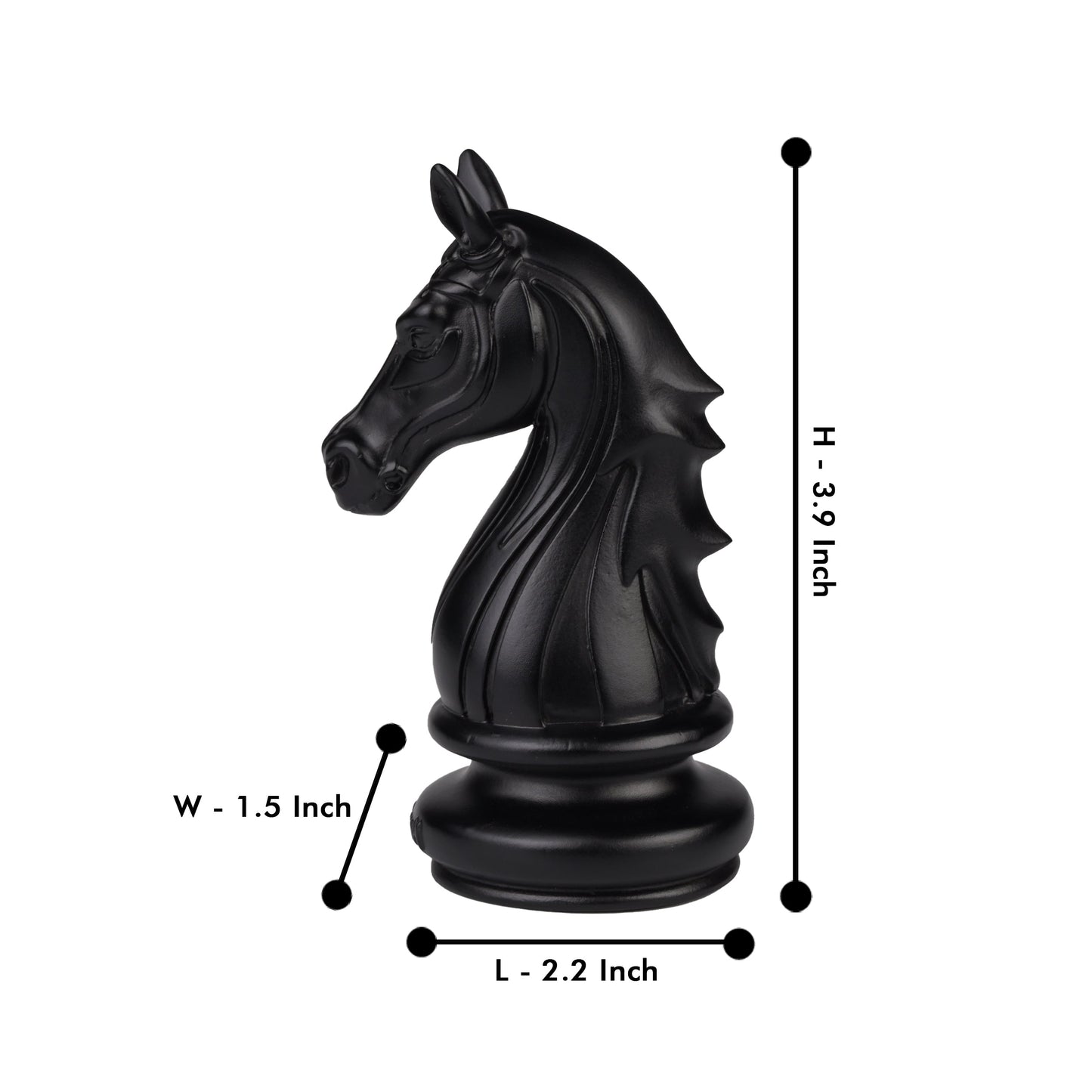 Knight Horse Chess Piece Car Dashboard