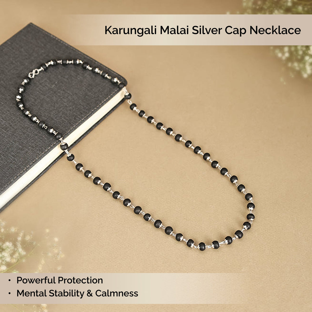 Karungali Ganesha Murti — 4 inch