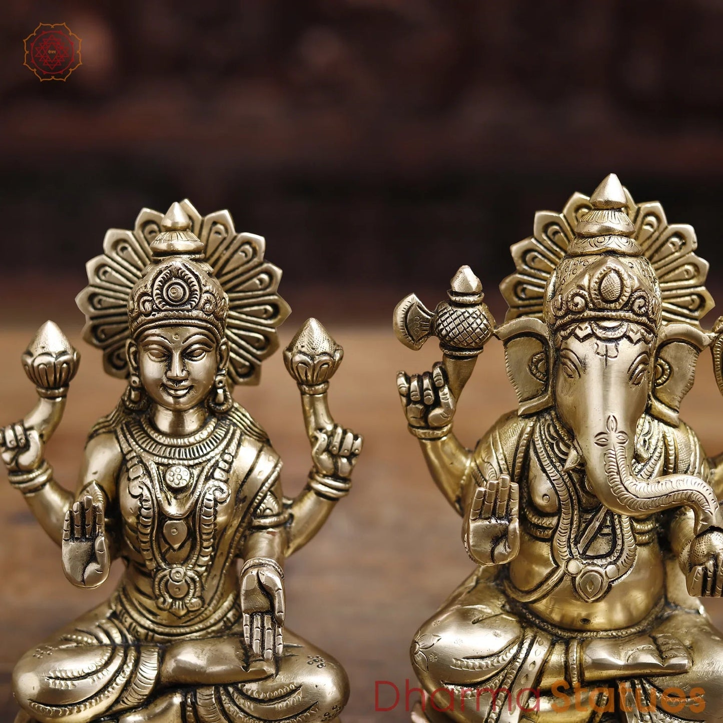 Ganesh & Laxmi Idols Set – Symbol of Divine Prosperity & Wisdom