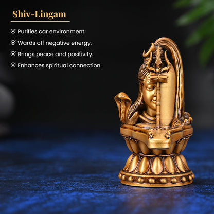 Shiv-Lingam Car Dashboard