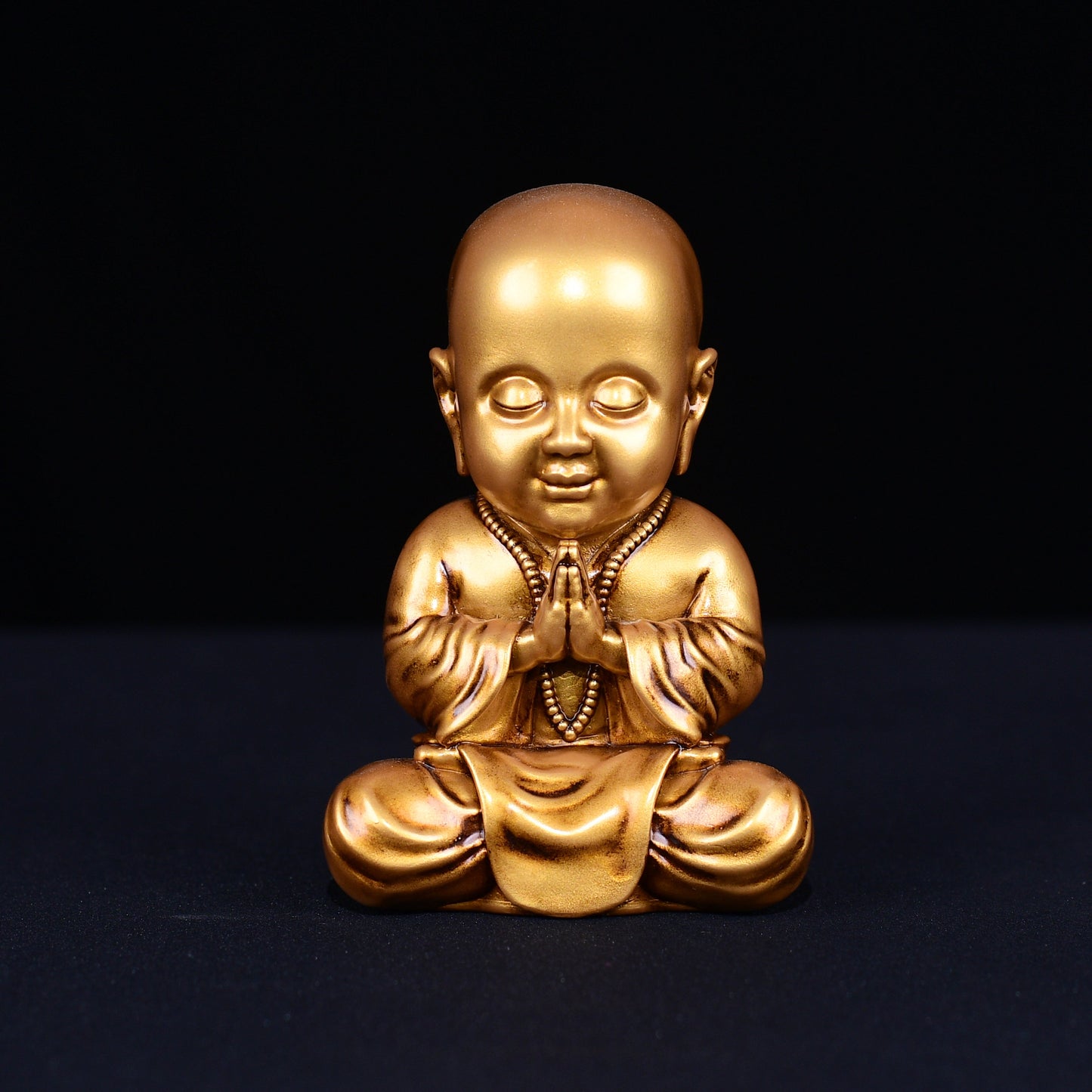 Meditating Baby Monk Car Dashboard