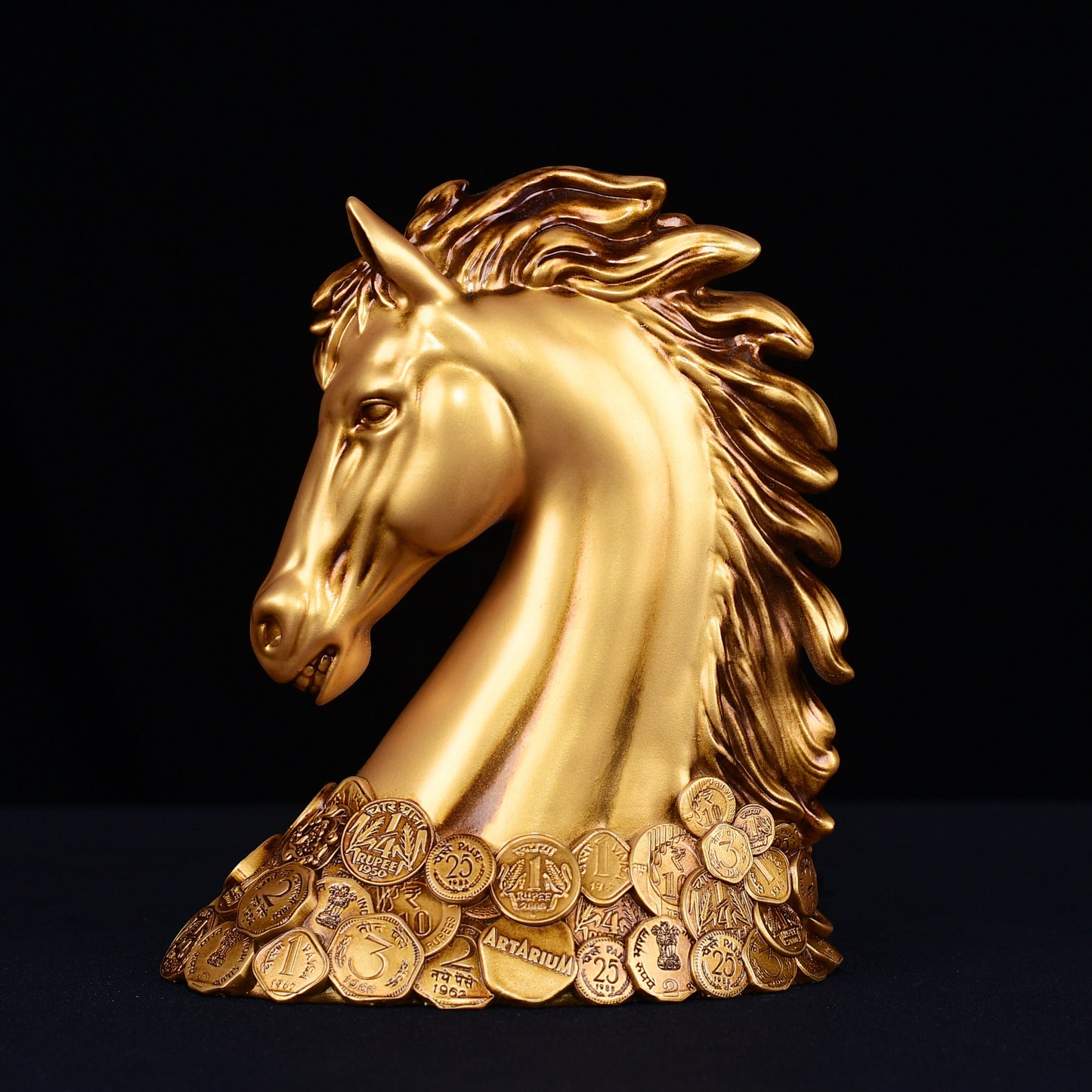 New Coin Horse Head Car Dashboard