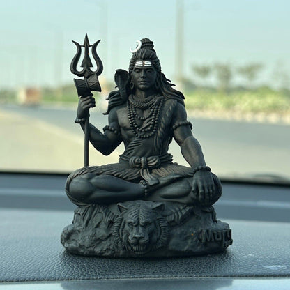 Bholenath Shiva Idol for Car Dashboard